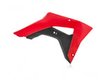 Acerbis Radiator Scoops - Honda CRF250RX 2019-21, CRF450RX 2017-19, CRF450X 2019-20 - Red/ Black