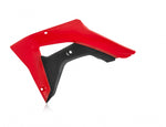 Acerbis Radiator Scoops - Honda CRF250RX 2019-21, CRF450RX 2017-19, CRF450X 2019-20 - Red/ Black