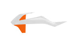 Acerbis Radiator Scoops - KTM SX85 2018-2024 - White/ Orange