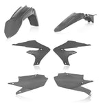 Acerbis Standard Plastics Kit - Yamaha YZF250 2019-23, YZF450 2018-22 - Grey