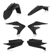 Acerbis Standard Plastics Kit - Yamaha YZF250 2019-22, YZF450 2018-22 - Black