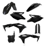 Acerbis Full Plastics Kit - Kawasaki KXF250 2018-20 - Black