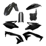 Acerbis Full Plastics Kit - Kawasaki KXF450 2018 - Black