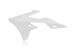 Acerbis Radiator Scoops - Suzuki RMZ250 2019-2025, Suzuki RMZ450 2018-2025 - White