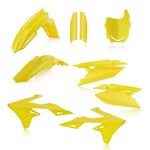 Acerbis Full Plastics Kit - Suzuki RMZ250 2019-2025, RMZ450 2018-2025 - Yellow