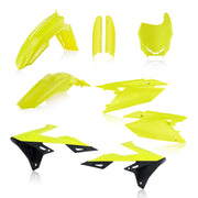 Acerbis Full Plastics Kit - Suzuki RMZ250 2019-23, RMZ450 2018-23 - Yellow 2