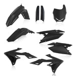 Acerbis Full Plastics Kit - Suzuki RMZ250 2019-23, RMZ450 2018-23 - Black