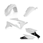 Acerbis Standard Plastics Kit - Yamaha WRF450 2018 - White