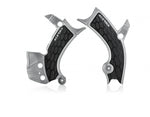 Acerbis X-Grip Frame Guards - Yamaha YZF250 2019-23, YZF450 2018-22 - Silver