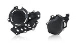 Acerbis X-Power Engine Covers - KTM EXC-F 450/500 2017-23, SXF450 2016-22 - Black