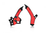 Acerbis X-Grip Frame Guards - Honda CRF250 L-M 2013-20 - Black/ Red