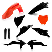 Acerbis Full Plastics Kit - KTM SX 125/250 & SXF 250/350/450 2019-22 - Orange/ Black