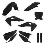 Acerbis Full Plastics Kit - Husqvarna FC250/350 & TC125/250 2019-2022 - Metallic Black