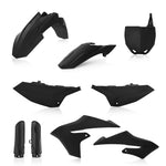 Acerbis Full Plastics Kit - Yamaha YZ65 2018-2025 - Black