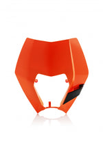 Acerbis Headlight Surround - KTM EXC 125/200/250/300 & EXC-F 250/350/400/450/500 2008-13 - Orange