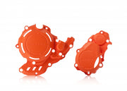 Acerbis X-Power Engine Covers - KTM SXF 250/350 & Husqvarna FC 250/350 2016-22, Gas Gas MC250F 2021-23 - Orange