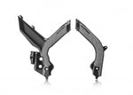 Acerbis X-Grip Frame Guards - KTM SX 125/250 2019-22, SX150 2019-20, SXF 250/350/450 & XC-F/ XC 2019-22 - Black/ Grey