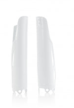 Acerbis Fork Guards - Honda CRF250R 2019-2025, CRF450R 2020-2025, CRF450RX 2019-2025 - White