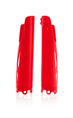 Acerbis Fork Guards - Honda CRF250R 2019-2025, CRF450R 2020-2025, CRF450RX 2019-2025 - Red