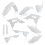 Acerbis Full Plastics Kit - Honda CRF250R 2019-21, CRF450R 2019-20 - White