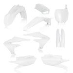 Acerbis Full Plastics Kit - Yamaha YZF250 2019-23, YZF450 2018-22 - White