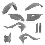 Acerbis Full Plastics Kit - Kawasaki KXF250 2021-23, KXF450 2019-23 - Grey