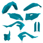 Acerbis Full Plastics Kit - Kawasaki KXF250 2021-2024, KXF450 2020-2023 - Metallic Teal