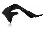 Acerbis Radiator Scoops - Kawasaki KXF250 2021-2024, KXF450 2019-2023 - Black