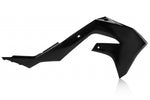 Acerbis Radiator Scoops - Kawasaki KXF250 2021-2024, KXF450 2019-2023 - Black