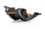 Acerbis Skid Plate - KTM SXF 250/350 & Husqvarna FC 250/350 2019-20 - Black/ Orange