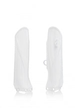 Acerbis Fork Guards - Yamaha YZ85 2019-2025 - White