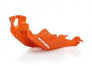 Acerbis Skid Plate - KTM EXC 250/350 TPI & XC-W 250/350 TPI 2020-23 - Orange/ White