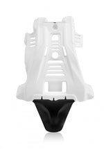 Acerbis Skid Plate - Yamaha YZ125 2006-2025 - White/ Black