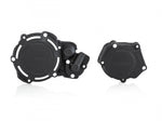 Acerbis X-Power Engine Cover Kit - Yamaha YZ250 2005-2025 - Black