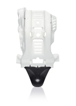 Acerbis Skid Plate - Husqvarna TE 250/300I 2020-23, Gas Gas EC 250/300 2021-23 - White/ Black