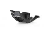 Acerbis Skid Plate - Husqvarna FE 250/350 2020-23, Gas Gas EC 250/350F 2021-23 - Black/ White