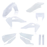 Acerbis Full Enduro Plastics Kit - Husqvarna FE 250/350/450/501 & TE 150I/250I/300I 2020-23 - White