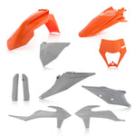 Acerbis Full Plastics Kit - KTM EXC 150/250/300 TPI & EXC-F 250/350/450/500 & XC-W TPI 2020-23 - Orange/ Grey