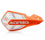 Acerbis X-Future Hand Guards - Orange/ White