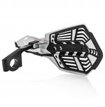 Acerbis X-Future Hand Guards - White/ Black