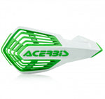 Acerbis X-Future Hand Guards - White/ Green