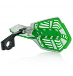 Acerbis X-Future Hand Guards - White/ Green