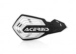 Acerbis X-Future Hand Guards - Black/ White