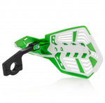 Acerbis X-Future Hand Guards - Green/ White