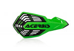 Acerbis X-Future Hand Guards - Green/ Black