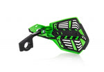 Acerbis X-Future Hand Guards - Green/ Black