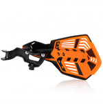 Acerbis K-Future Hand Guards For KTM SX250 & SXF 2014-23, XC-F 2019-23 - Black/ Orange