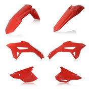 Acerbis Standard Plastics Kit - Honda CRF250R 2022, CRF450R 2021-22 - Red