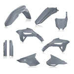 Acerbis Full Plastics Kit - Honda CRF250R 2022-23, CRF450R 2021-23 - Metallic Grey