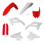 Acerbis Full Plastics Kit - Honda CRF250R 2022-2024, CRF450R 2021-2024 - Red/White